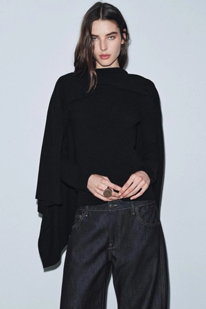 Свитеры ZARA из новой коллекции: 5 моделей на которые стоит обратить внимание | Новости сайта