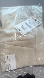 Zara БРЮКИ клёшD Ivory | 8583/593/741