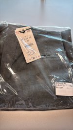 Zara ЛЬНЯНЫЕ БРЮКИ С ЗАЩИПАМИ — коллекция Zara «ZW» Mid-grey | 3736/250/809