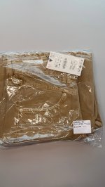 Zara ДЖИНСЫ TRF Багги С НИЗКОЙ ПОСАДКОЙ Ochre | 8197/215/703