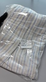 Zara БРЮКИ С ПРИСБОРЕННЫМ НИЗОМ В ПОЛОСКУ — коллекция Zara «ZW» striped | 3736/249/104