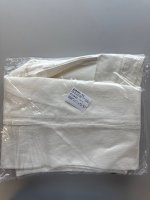 Zara ДЖИНСЫ МАКСИМАЛЬНОЙ ДЛИНЫ С ВЫСОКОЙ ПОСАДКОЙ — коллекция Zara «ZW» Oyster-white | 5474/052/251