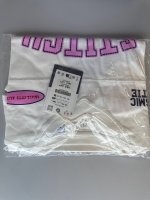 Zara ФУТБОЛКА VARSITY Лило и Стич © Disney White | 6224/738/250