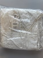 Zara ПЛАТЬЕ С ВЫШИВКОЙ — коллекция Zara «ZW» White | 6895/241/250
