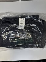Zara СТЕГАНАЯ КУРТКА С КАПЮШОНОМ  WINDPROOF Black | 4749/823/800