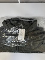 Zara КОРОТКИЙ АНОРАК С КАПЮШОНОМ  Khaki | 3046/223/505