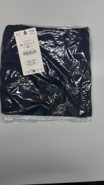 Zara БРЮКИ-БАЛЛОНЫ В ПОЛОСКУ коллекция Zara «ZW» Navy blue | 8443/245/401