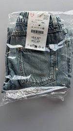 Zara ДЖИНСЫ Багги Blue | 4441/532/400