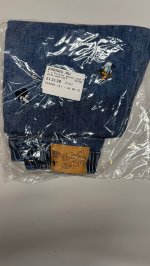 Zara ДЖИНСЫ Багги С ВЫШИВКОЙ MICKEY MOUSE AND FRIENDS © DISNEY Mid-blue | 4441/665/427