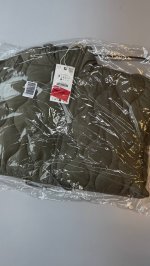 Zara СТЕГАНАЯ КУРТКА С КАПЮШОНОМ  Khaki | 8372/281/505