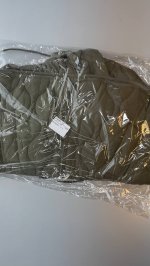 Zara СТЕГАНАЯ КУРТКА С КАПЮШОНОМ  Khaki | 8372/281/505