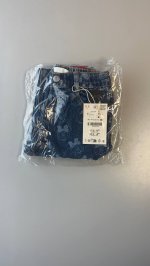 Zara ДЖИНСЫ-КЮЛОТЫ С ПРИНТОМ Минни Маус © Disney Mid-blue | 4433/563/427