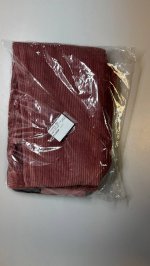 Zara Брюки из вельвета  Pale pink | 1300/130/622