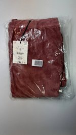 Zara Брюки из вельвета  Pale pink | 1300/130/622