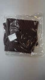 Zara РУБАШКА оверсайз ИЗ ПОПЛИНА В ПОЛОСКУ Dark brown | 8823/531/716