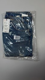 Zara ДЖИНСЫ TRF  С ПЕРЕКРЕСТНОЙ ТАЛИЕЙ И ВЫСОКОЙ ПОСАДКОЙ Blue | 4365/232/407