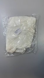 Zara ФУТБОЛКА С V-ОБРАЗНЫМ ВЫРЕЗОМ Oyster-white | 3431/634/251