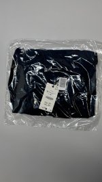 Zara СВОБОДНАЯ РУБАШКА С КАРМАНОМ коллекция Zara «ZW» Navy blue | 2731/282/401