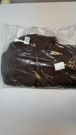 Zara СТЕГАНОЕ ПАЛЬТО С НАШИВКОЙ  Light khaki | 5992/770/506