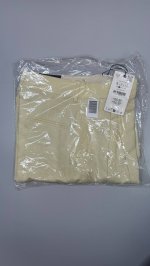 Zara ШИРОКИЕ БРЮКИ С ЗАЩИПАМИ — коллекция Zara «ZW» Pastel yellow | 8108/751/321