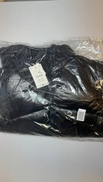 Zara СТЕГАНОЕ ПАЛЬТО С КАПЮШОНОМ  Black | 5644/765/800
