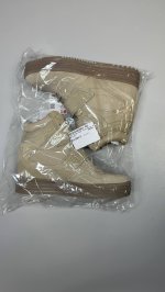 Zara ЗАМШЕВЫЕ САПОГИ НА ТОНКОМ КАБЛУКЕ Taupe Grey | 2004/610/131