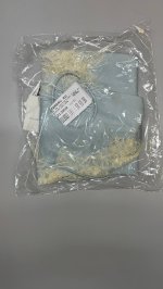 Zara ТОП В БЕЛЬЕВОМ СТИЛЕ С КРУЖЕВОМ — коллекция Zara «ZW» Light blue | 5919/105/406