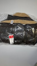 Zara КУРТКА-ДУБЛЕНКА — коллекция Zara «ZW» Brown / Ecru | 3548/241/087