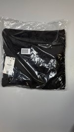Zara Жакет-пуховик из вельвета Black | 3833/305/800