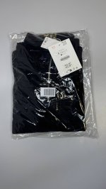 Zara ТОЛСТОВКА С ВОРОТНИКОМ НА МОЛНИИ И ЛЕНТОЙ Zara «Aaron Levine» Black | 3443/374/800