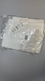 Zara БРЮКИ ИЗ СМЕСОВОГО ЛЬНА С ЗАЩИПАМИ — коллекция Zara «ZW» White | 3736/244/250