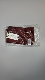 Zara АТЛАСНАЯ ЮБКА С КОНТРАСТНЫМ КРУЖЕВОМ коллекция Zara «ZW» Burgundy | 5344/101/605