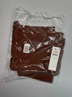 Zara КОРОТКИЙ ПОЛОСАТЫЙ КОМБИНЕЗОН С ПОЯСОМ camel | 8746/145/704