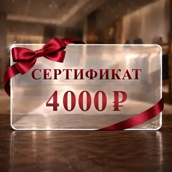 Zara Электронный подарочный сертификат ZARA (4000)