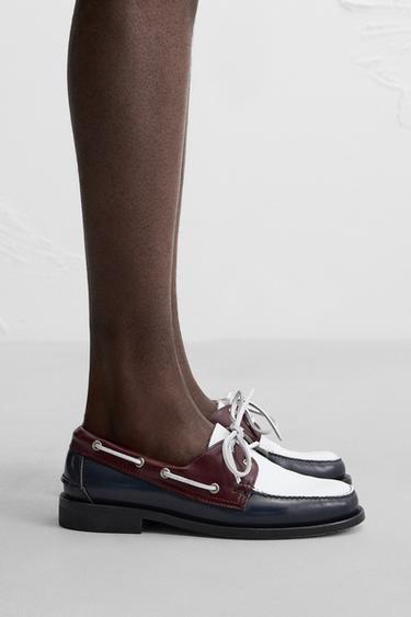 Палубные туфли CASTELLANO 1920 X ZARA MAN