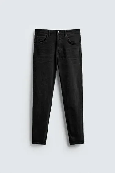 Zara Укороченные джинсы скинни