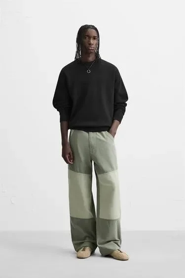 Zara Свитер из мягкой ткани с рельефным узором