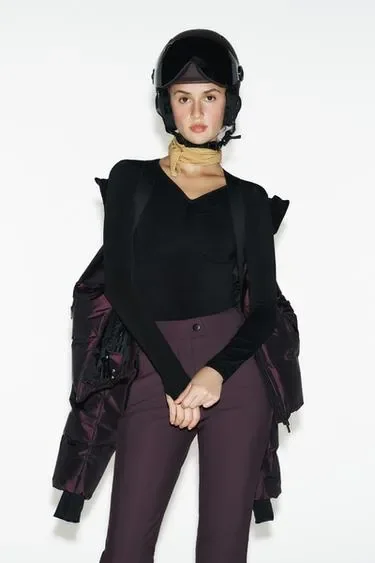 Zara Шлем с очками технологии RECCO® для коллекции лыжной одежды