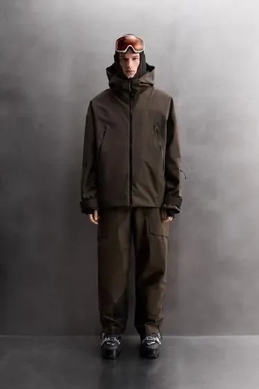 Zara Утепленная лыжная куртка RECCO® WATERPROOF