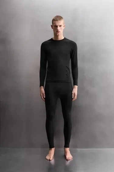 Лонгслив для активного отдыха на лыжах zara