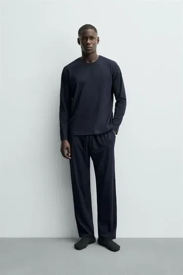 Zara Пижама струящегося покроя