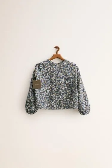 ZARA «TIMELESS» — блуза с цветочным принтом