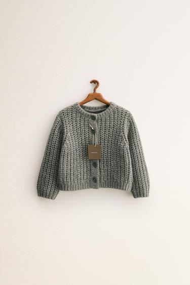 ZARA «TIMELESS» — кардиган крупной вязки