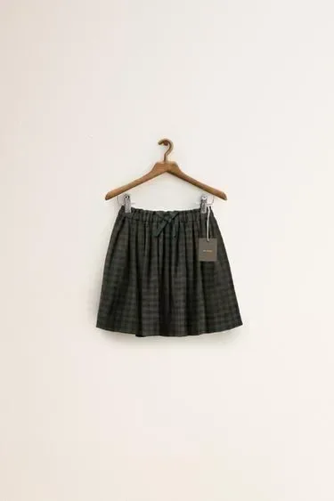 ZARA «TIMELESS» — юбка в клетку из смесовой шерсти