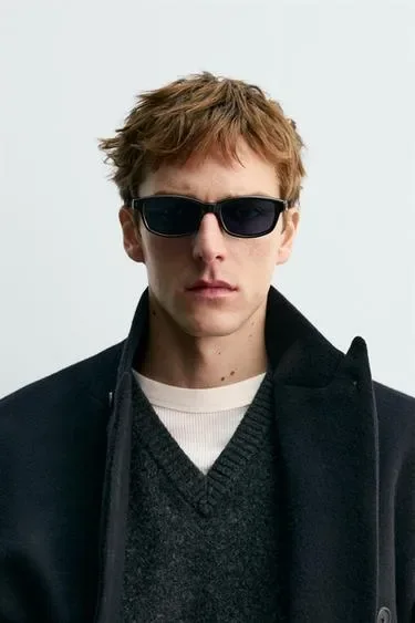 Овальные солнцезащитные очки ZARA «AARON LEVINE»