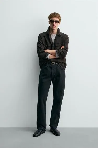Рубашка WESTERN с шерстью ZARA «AARON LEVINE»