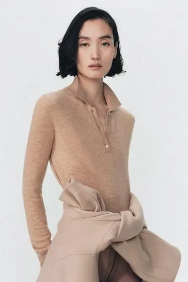 Водолазка-боди из шерсти ZARA «SOSHIOTSUKI» купить с доставкой.