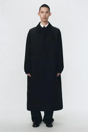 Технический стёганный пальто от ZARA «SOSHIOTSUKI»
