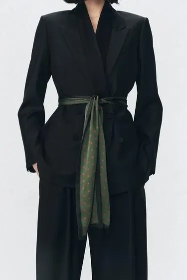 Шелковый шарф ZARA «SOSHIOTSUKI»