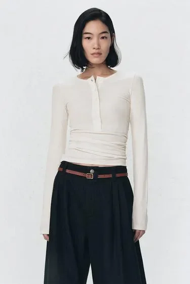 Кожанный ремень Zara «Soshiotsuki»